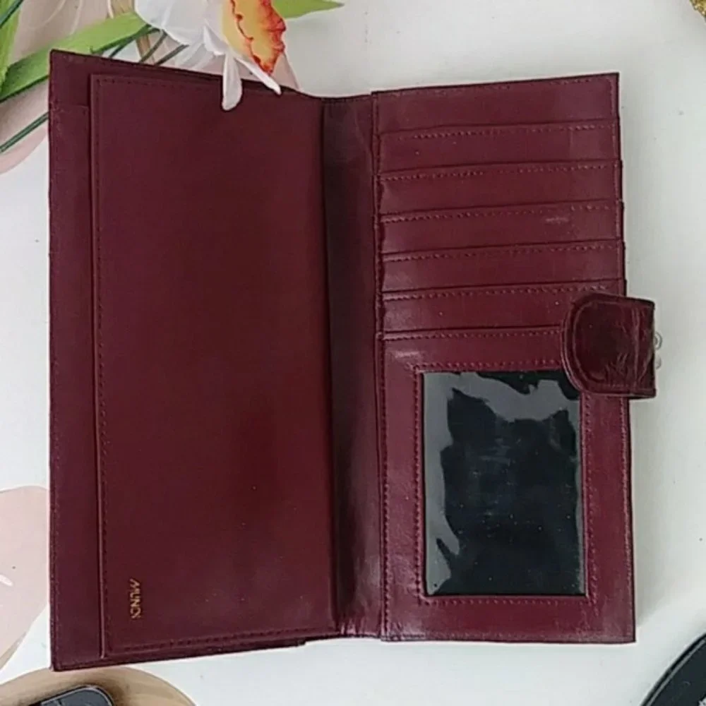QUALITY & Luxurious Mundi Genuine Eel Skin Wallet